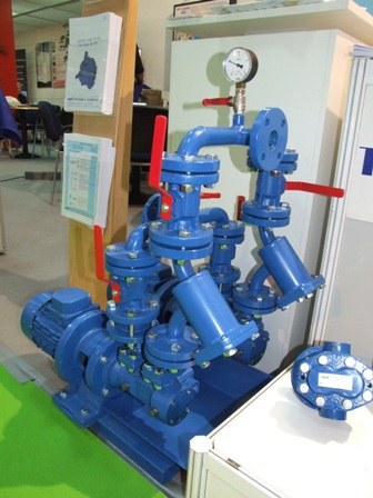 Pump station in our exhibition booth