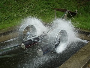 Aerator with drum testing